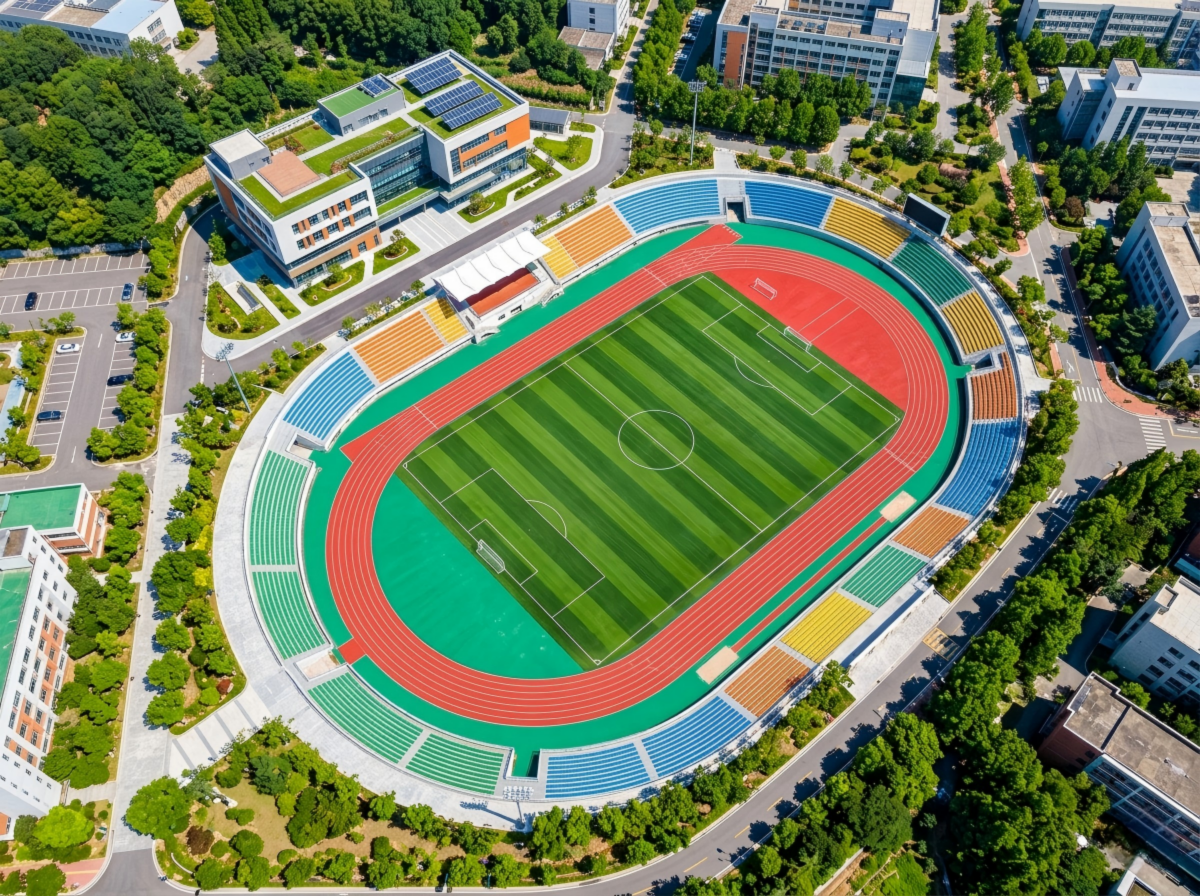 绍兴市透气型塑胶跑道硅PU球场 - 厂家